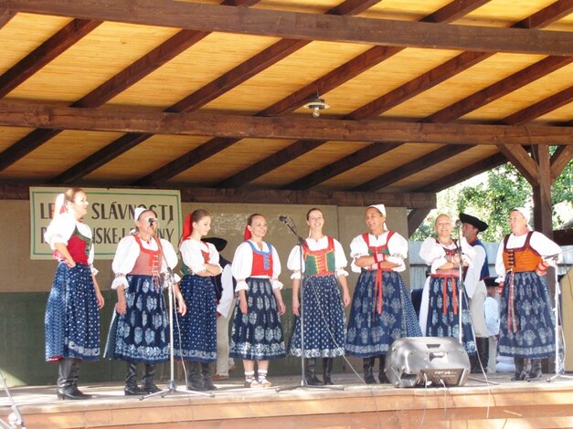 Hosť podujatia - folklórna skupina Lubená z Poluvsia